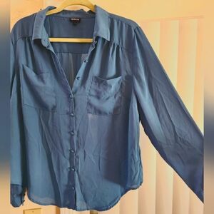 Torrid Challis Blouse size 0X